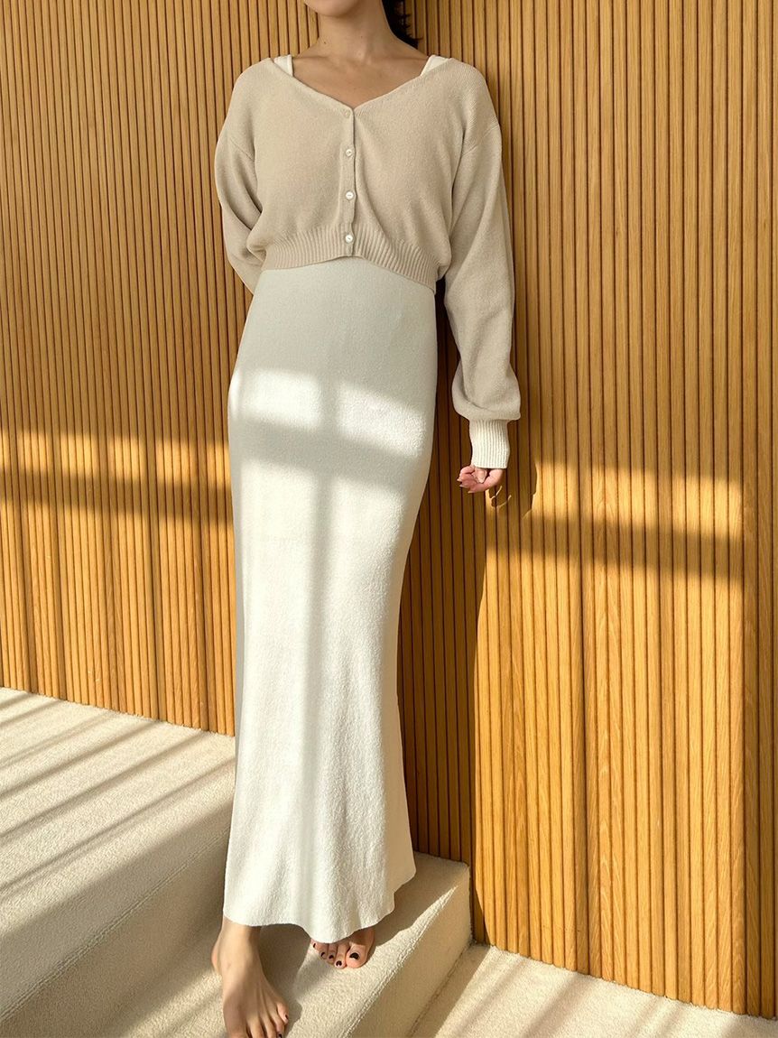 カーディガン×ワンピースセット(ワンピース)｜スナイデルホーム