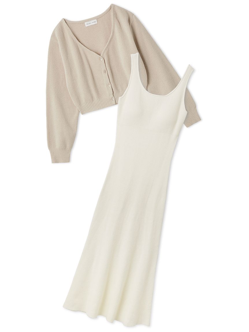 カーディガン×ワンピースセット(ワンピース)｜スナイデルホーム