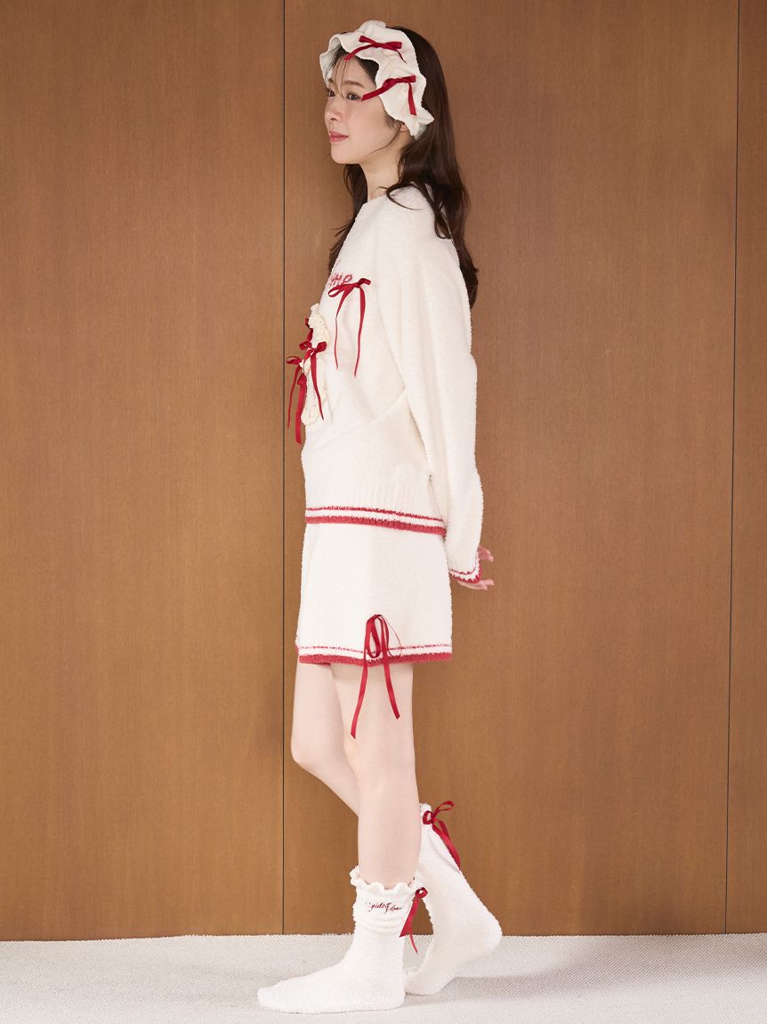 WEB限定】【セット商品】リボンケーキジャガードニットプルオーバー