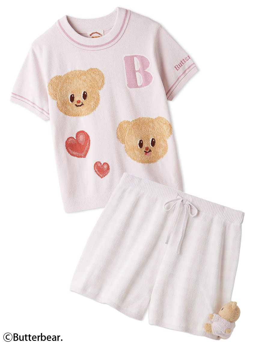 WEB限定】【セット商品】【BUTTERBEAR】ニットプルオーバー＆ニット