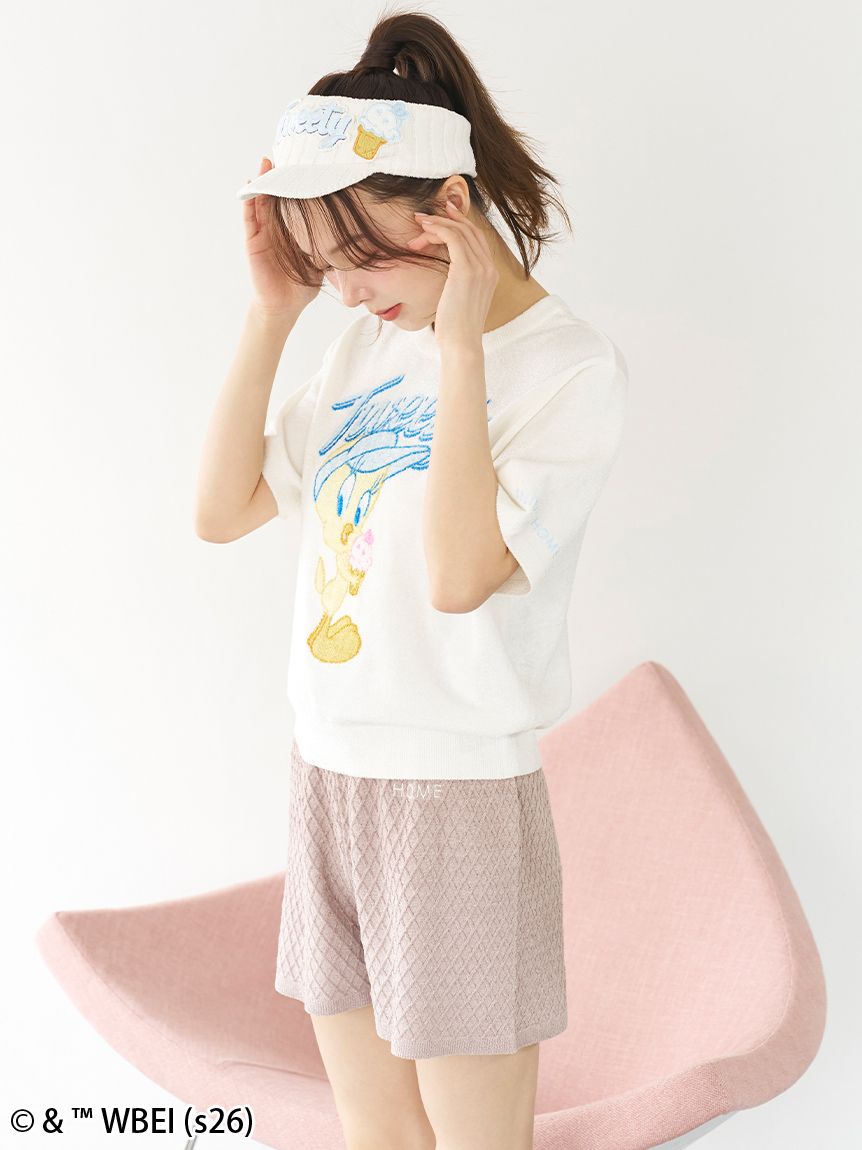 WEB限定】【セット商品】【Tweety】モチーフニットプルオーバー&ニット