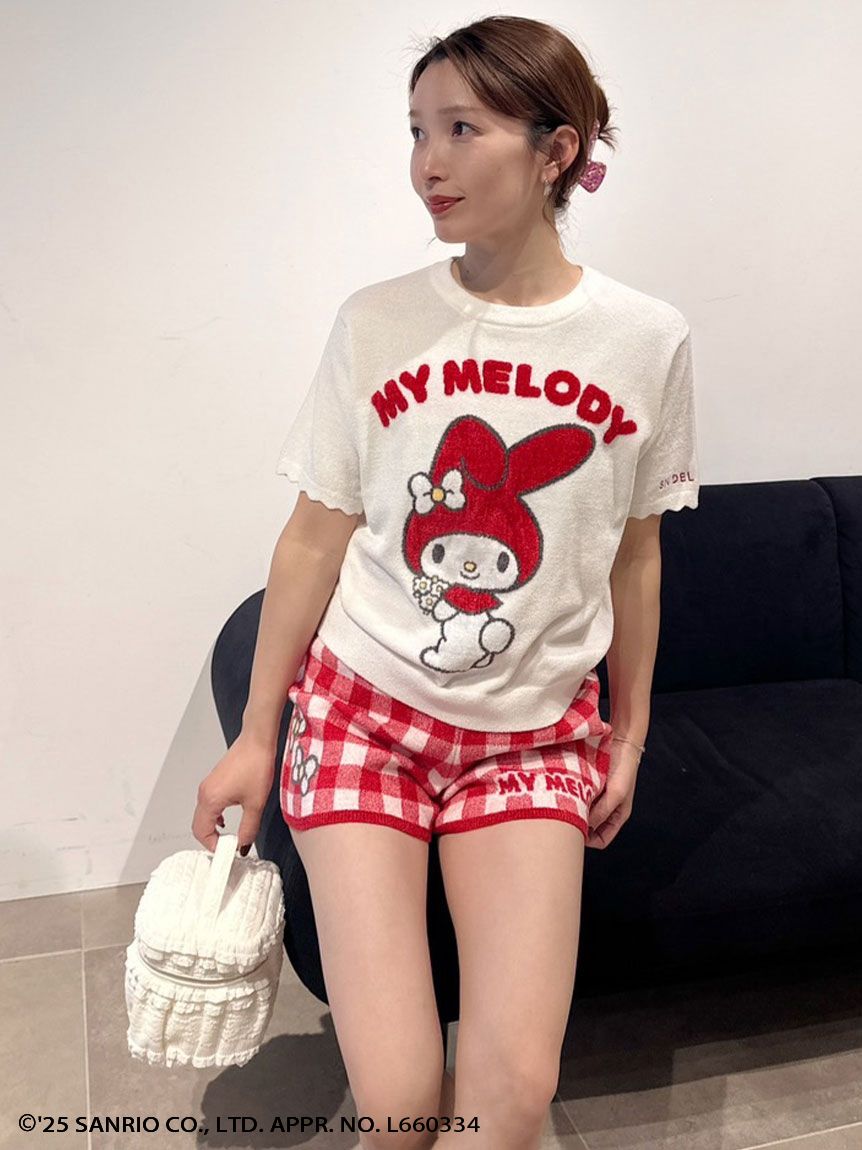 MY MELODY】ニットショートパンツ(ショートパンツ)｜スナイデル