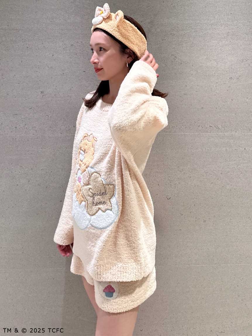 snidel  nekomimiパーカー ニットショートパンツ snidel home nekomimiパーカー ニットショートパンツ