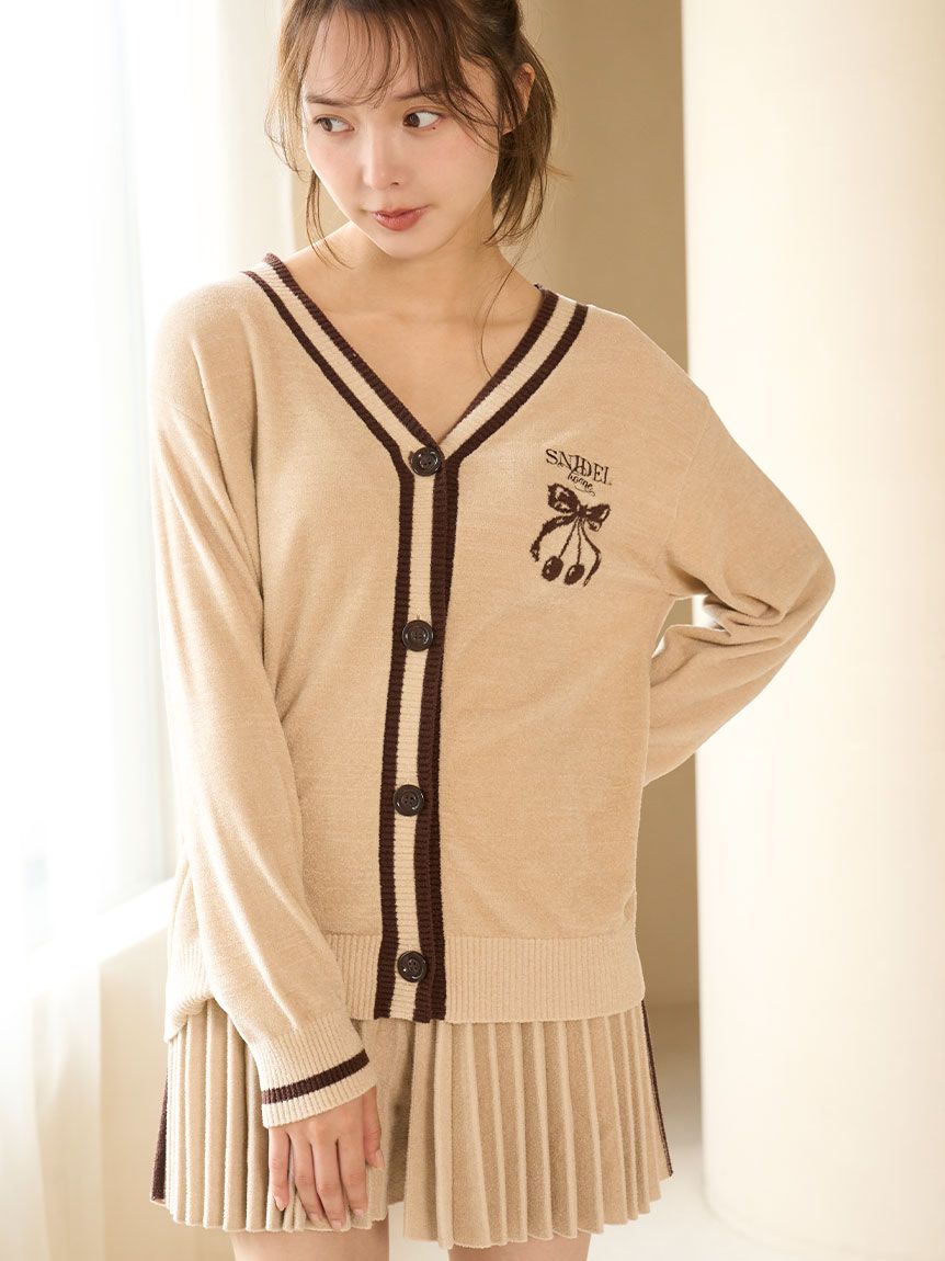 【新品】スナイデルホーム　チェリーシリーズカーディガン&プリーツパンツセット チェリーシリーズプリーツパンツ(ショートパンツ)｜スナイデルホーム