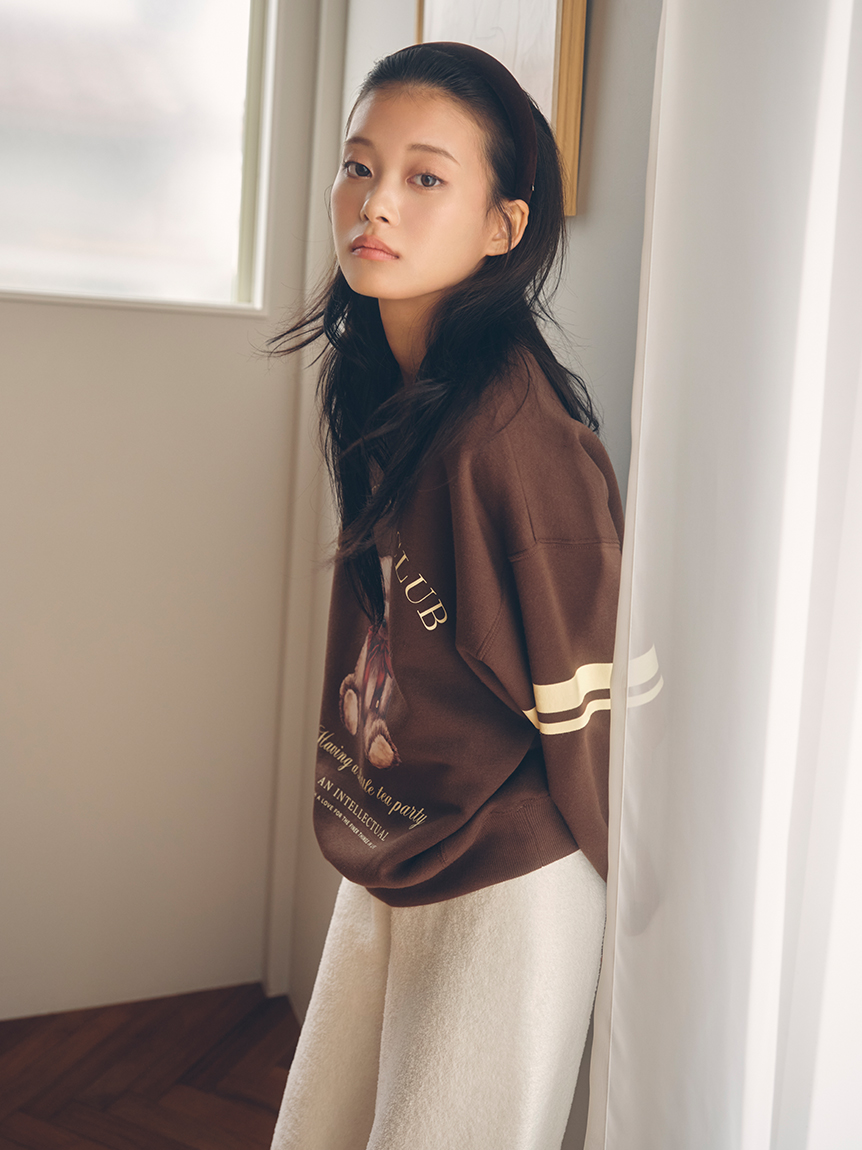 ラインニットロングパンツ(ロングパンツ)｜スナイデルホーム｜SNIDEL