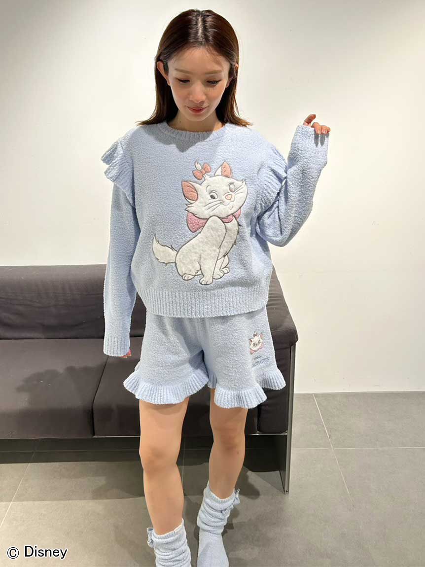 スナイデルホーム　マリー　 ニットプルオーバー&ショートパンツ&ハイソックス WEB＆一部直営店舗限定カラーあり】【The Aristocats】ニットショート