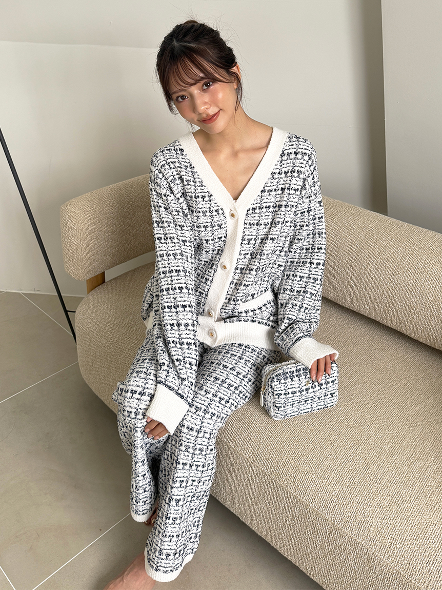 ツイードロングパンツ(ロングパンツ)｜スナイデルホーム｜SNIDEL