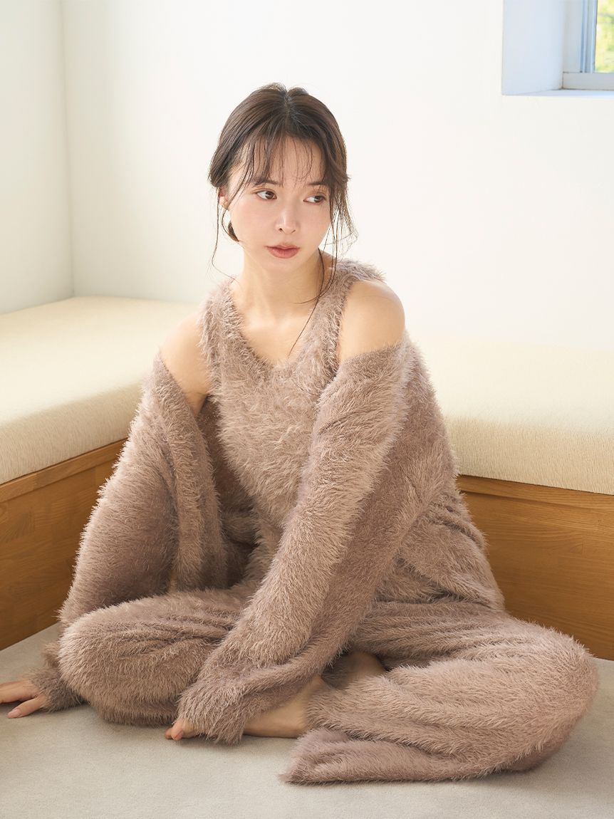 シャギーロングパンツ(ロングパンツ)｜スナイデルホーム｜SNIDEL