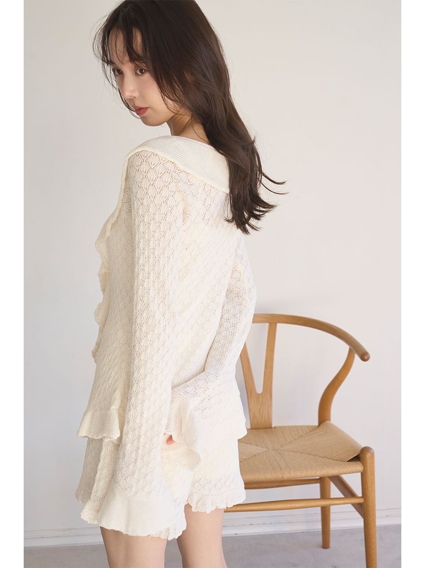 クロシェショートパンツ(ショートパンツ)｜スナイデルホーム｜SNIDEL