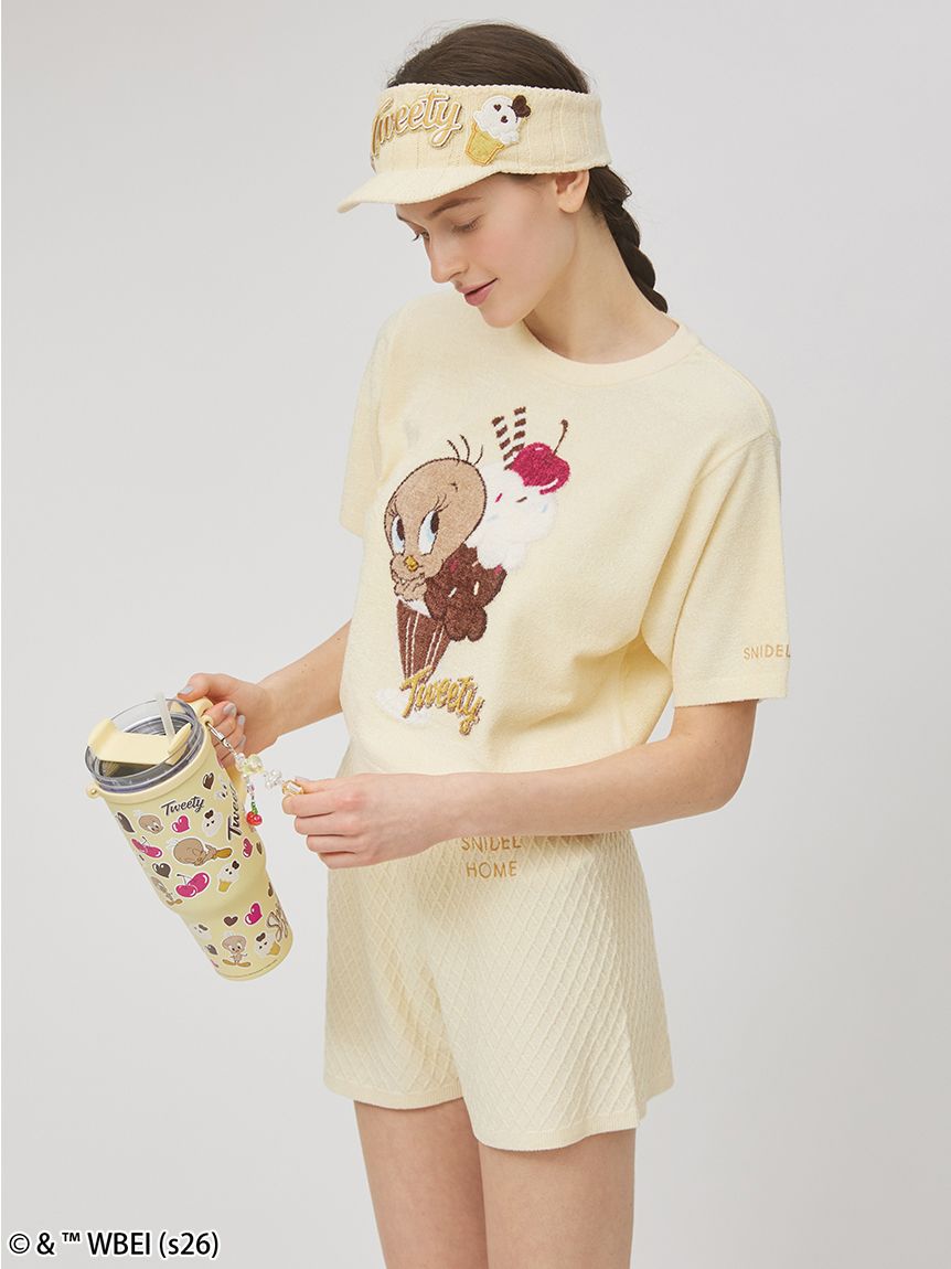 Tweety】ワッフルコーンニットショートパンツ(ショートパンツ
