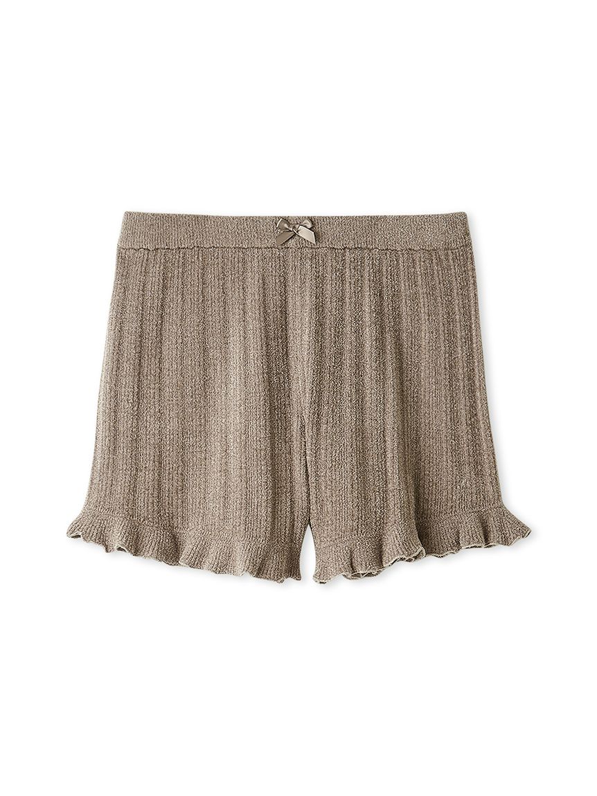 SNIDEL ロービングニットショートパンツ SorbetTouch Cool】【接触冷感】ニットショートパンツ(ショートパンツ