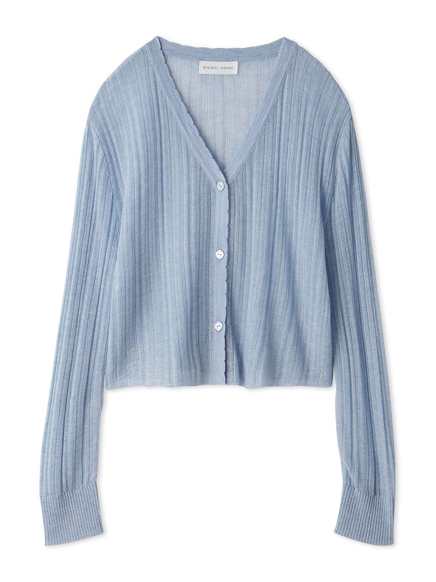 シアーカーディガン(カーデ＆ガウン)｜スナイデルホーム｜SNIDEL