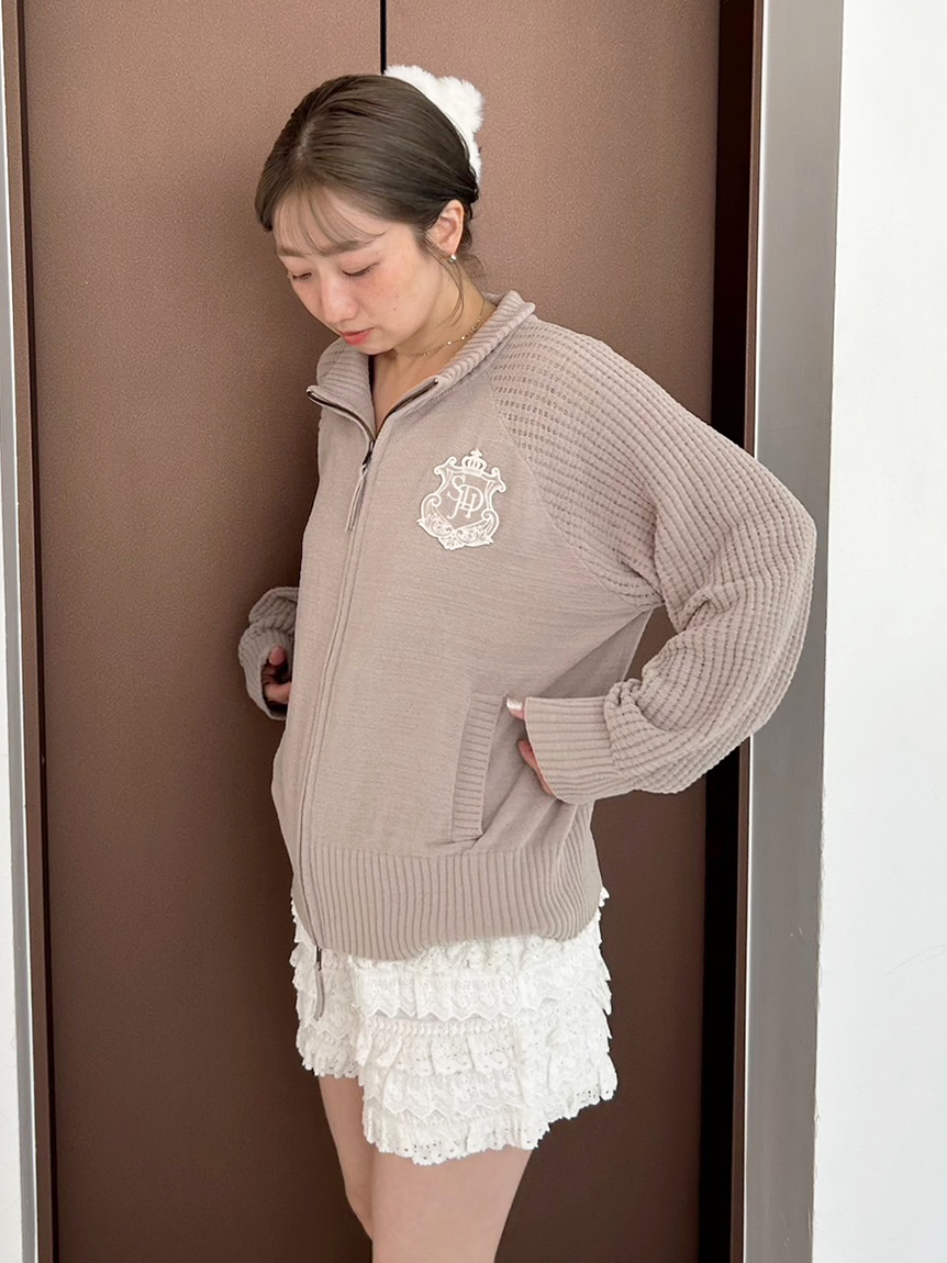 ジップアップニットカーディガン(カーデ＆ガウン)｜スナイデルホーム