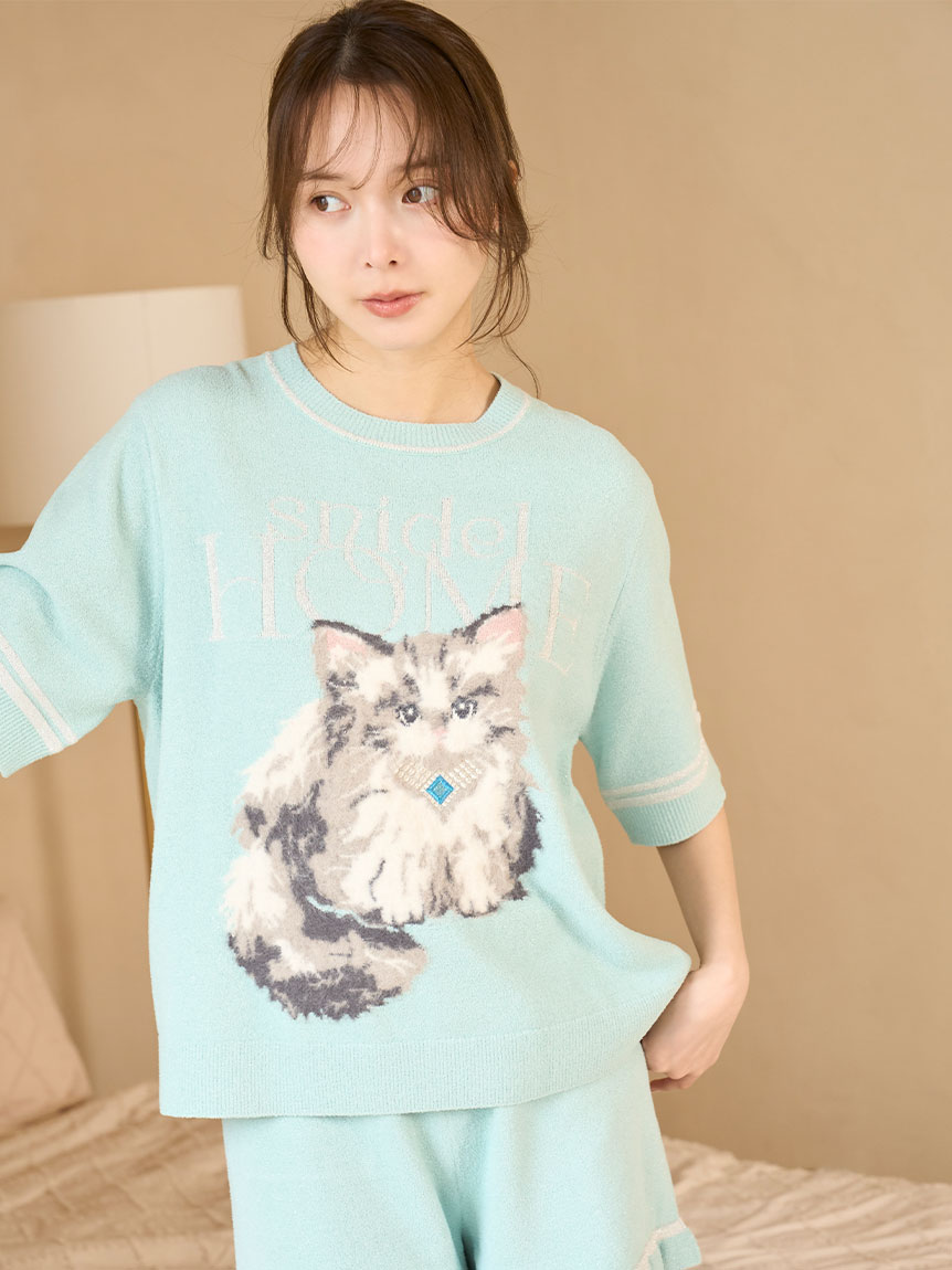 snidel CATラメニットプルオーバー CATラメニットプルオーバー(ニットプルオーバー)｜スナイデル