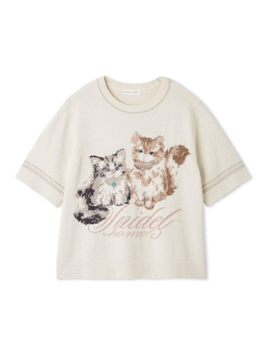 CATラメニットプルオーバー(ニットプルオーバー)｜スナイデル