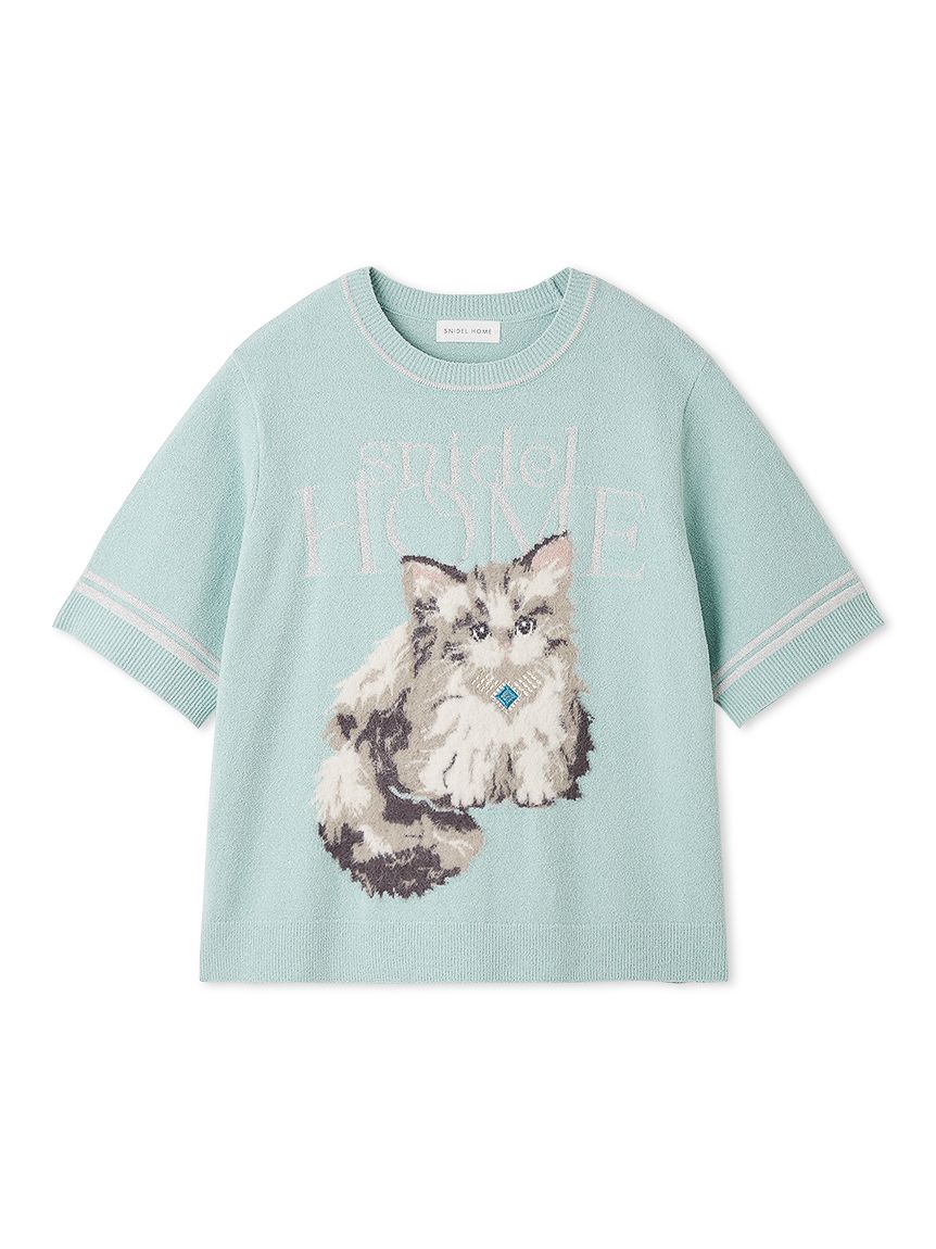 snidel CATラメニットプルオーバー CATラメニットプルオーバー(ニットプルオーバー)｜スナイデル