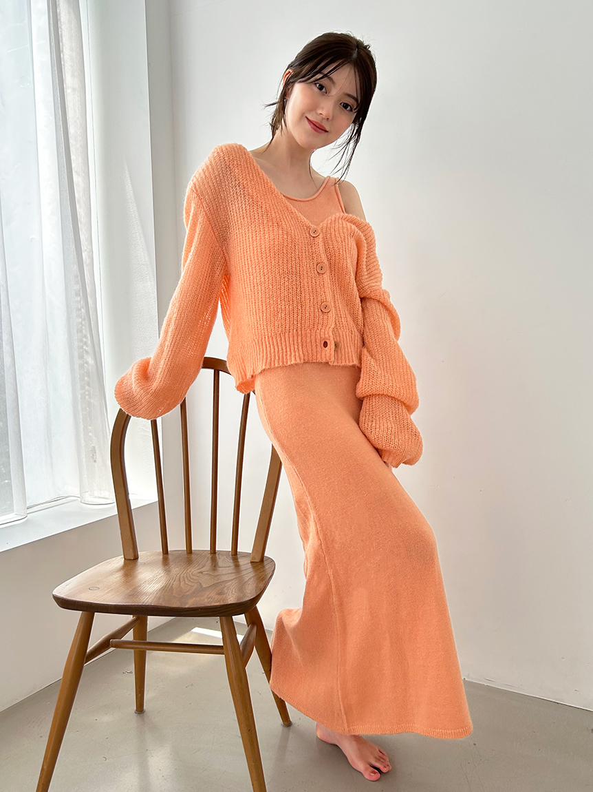 モヘア風カーディガン(カーデ＆ガウン)｜スナイデルホーム｜SNIDEL