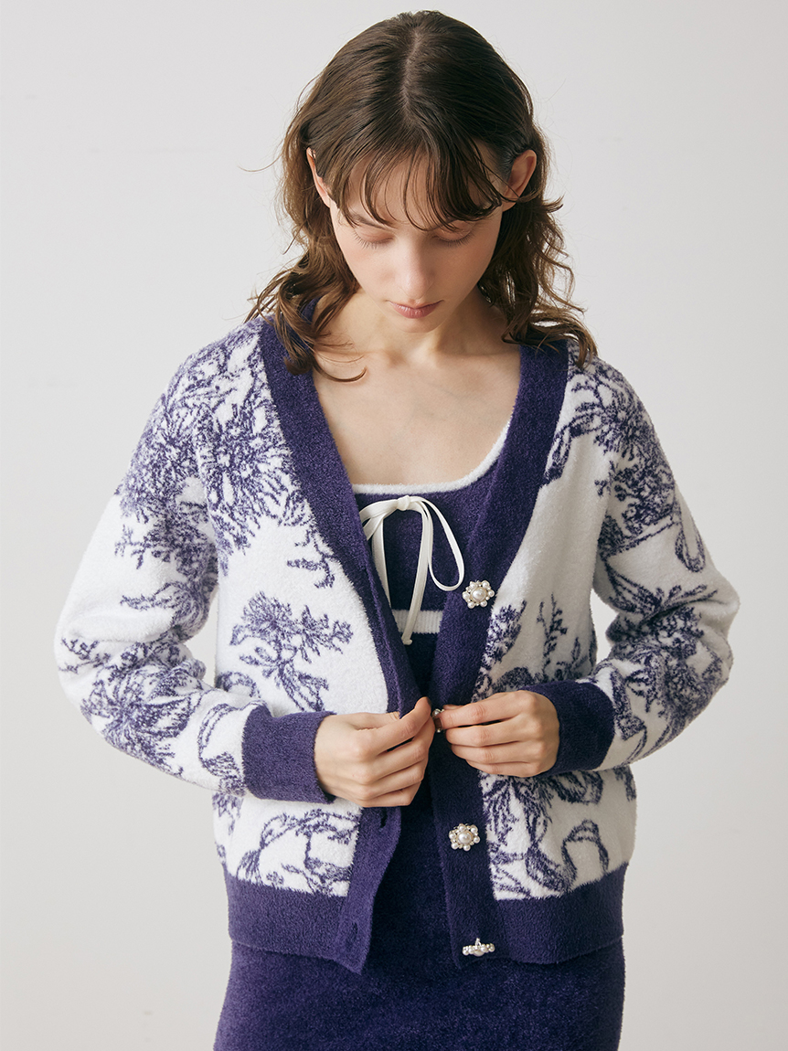 5th Anniversary】ジュイジャガードカーディガン(カーデ＆ガウン