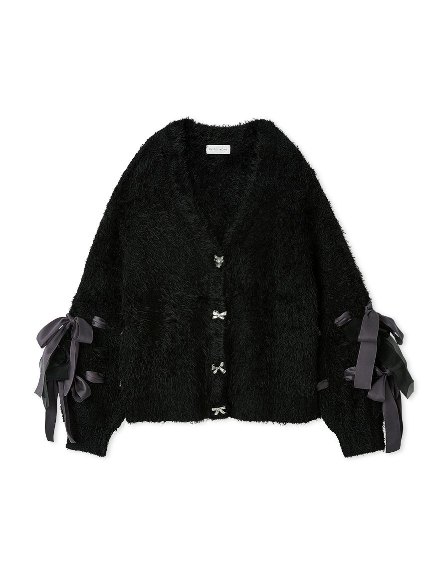 SNIDEL  ルームウェア リボンカーディガン ラベンダー ハロウィン SNIDEL HOME ルームウェア リボンカーディガン ラベンダー