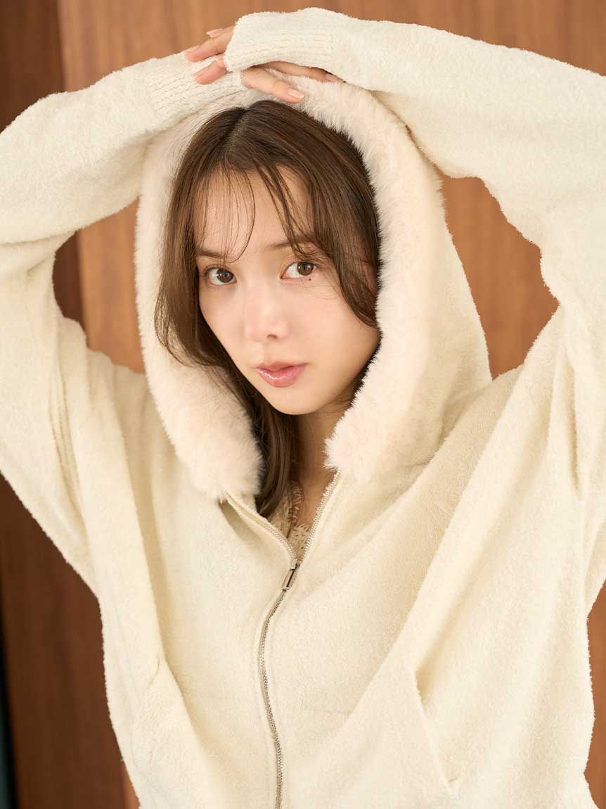 Warm Misty】ニットパーカー(パーカー)｜スナイデルホーム｜SNIDEL