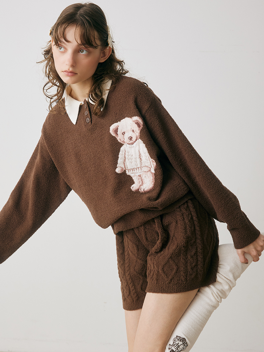 Bearニットプルオーバー(ニットプルオーバー)｜スナイデルホーム