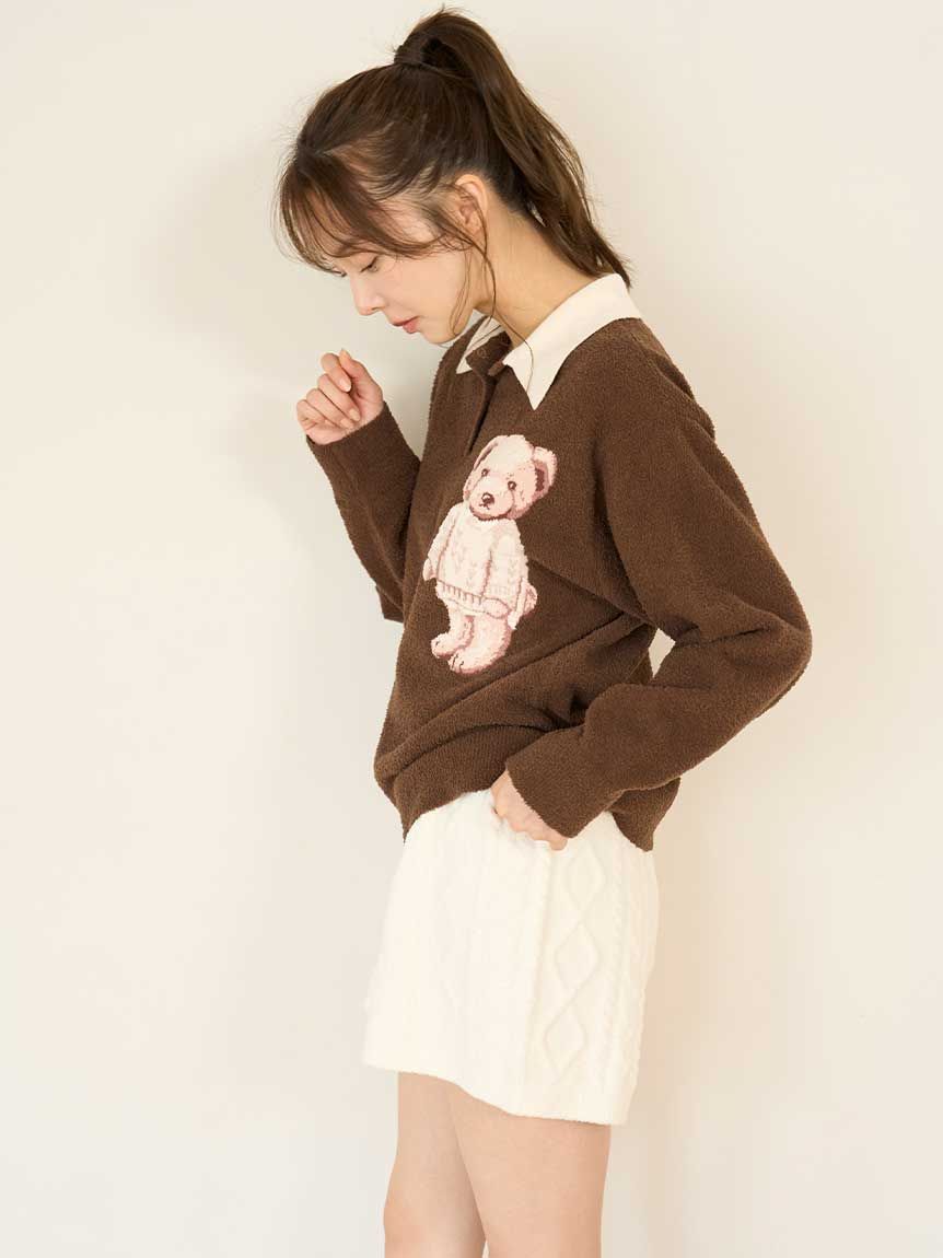 Bearニットプルオーバー(ニットプルオーバー)｜スナイデルホーム
