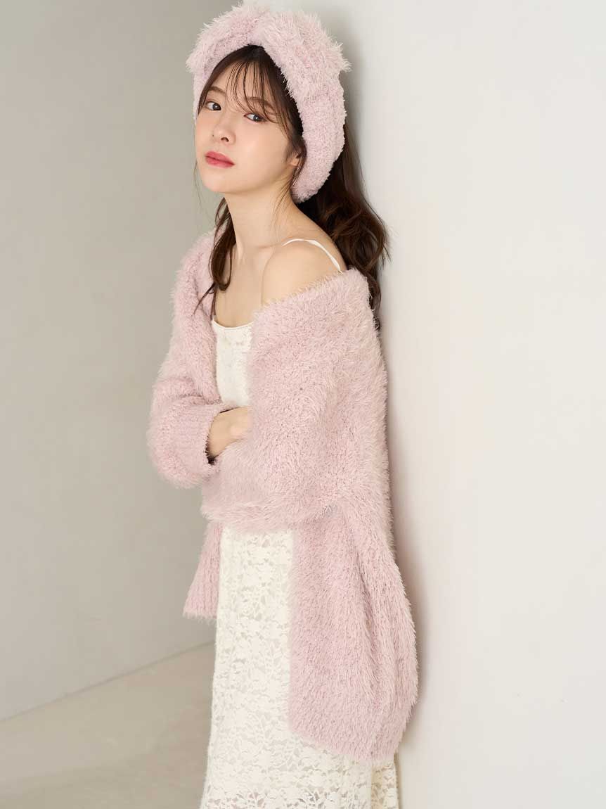 シャギーカーディガン(カーデ＆ガウン)｜スナイデルホーム｜SNIDEL