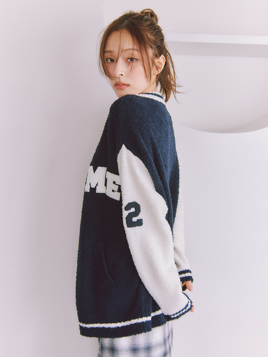 スタジャン型カーディガン(カーデ＆ガウン)｜スナイデルホーム｜SNIDEL