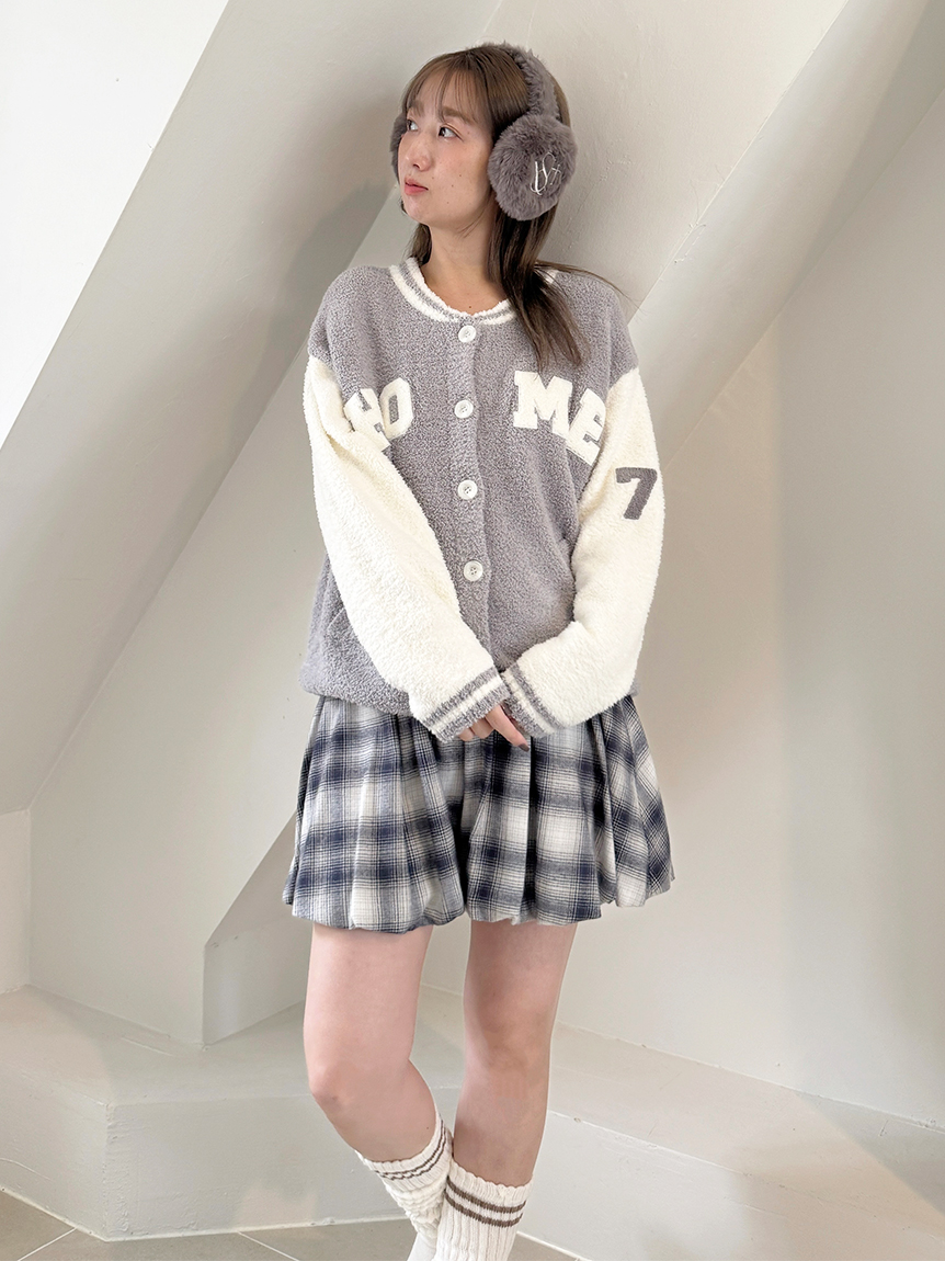 スタジャン型カーディガン(カーデ＆ガウン)｜スナイデルホーム｜SNIDEL