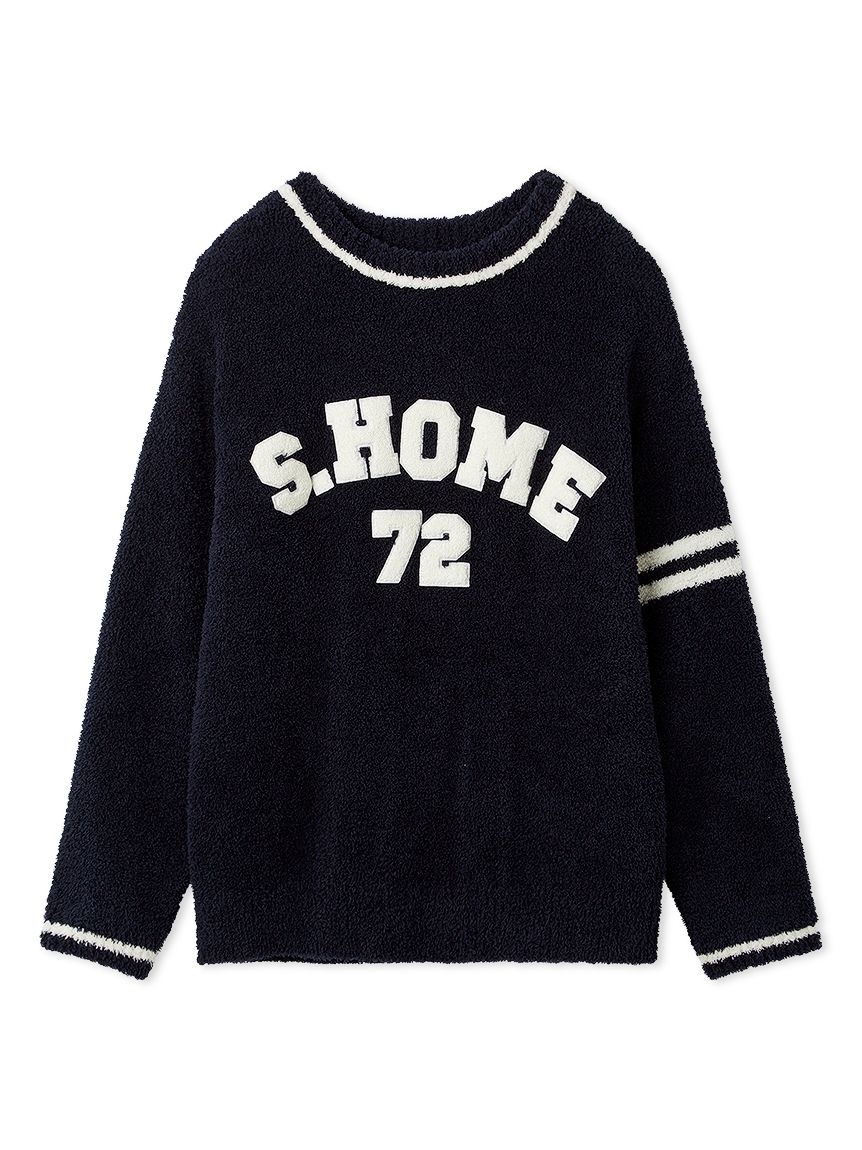 13万 パッチワーク ウールニット プルオーバー ブラック 13万 パッチワーク ウールニット プルオーバー ブラック