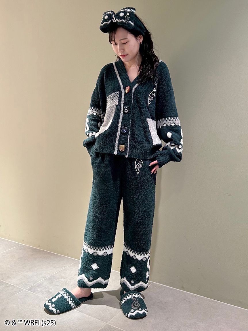 スナイデルホーム　ハリーポッター ニットカーディガン　ロングパンツ　snidel ハリー・ポッター】ニットカーディガン(カーデ＆ガウン