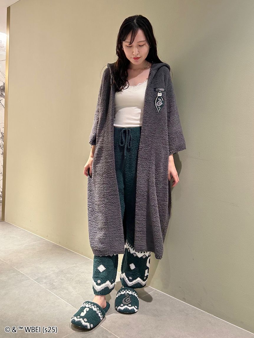 ハリーポッター　スナイデルホームコラボ⭐︎スリザリン⭐︎ロング　ニットガウン ハリー・ポッター】ニットガウン(カーデ＆ガウン)｜スナイデル