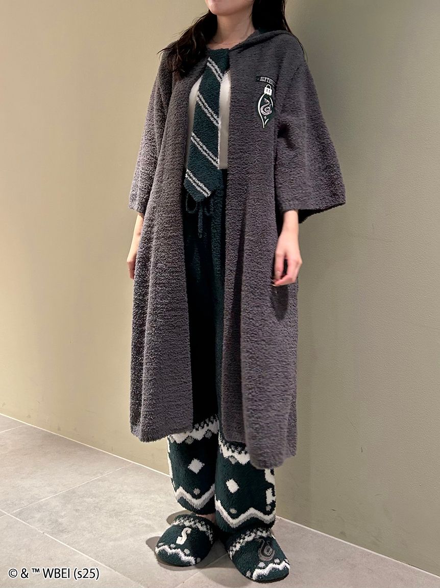 ハリーポッター　スナイデルホームコラボ⭐︎スリザリン⭐︎ロング　ニットガウン ハリー・ポッター】ニットガウン(カーデ＆ガウン)｜スナイデル