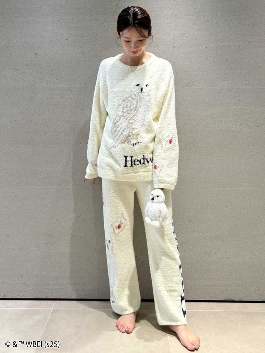 新品タグ付　SNIDEL  ハリー・ポッター　モチーフニットプルオーバー ハリー・ポッター】モチーフニットプルオーバー(ニットプルオーバー