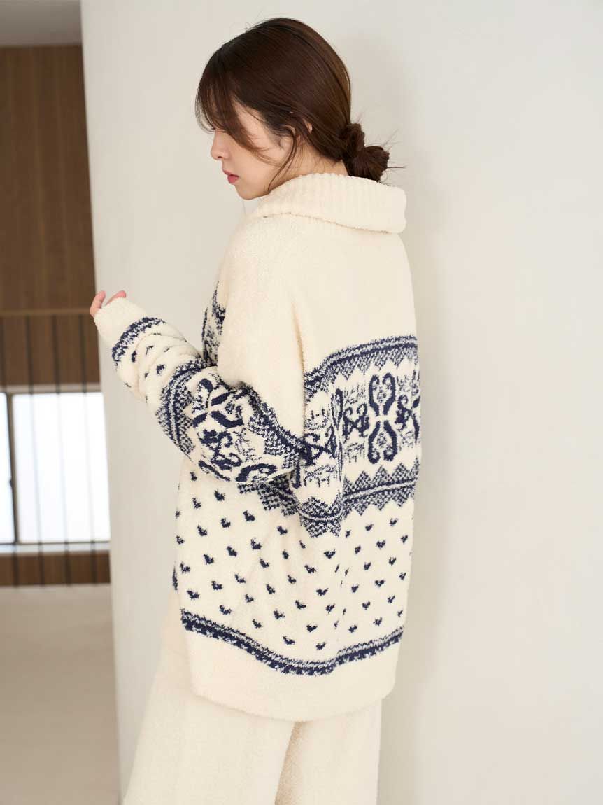 ユニセックス】ノルディックショールカーディガン(トップス