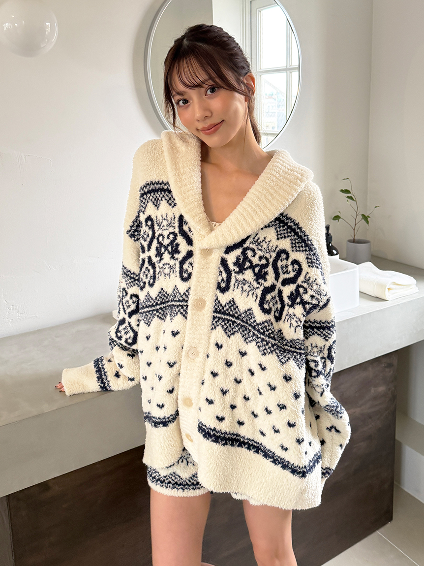 ユニセックス】ノルディックショールカーディガン(トップス