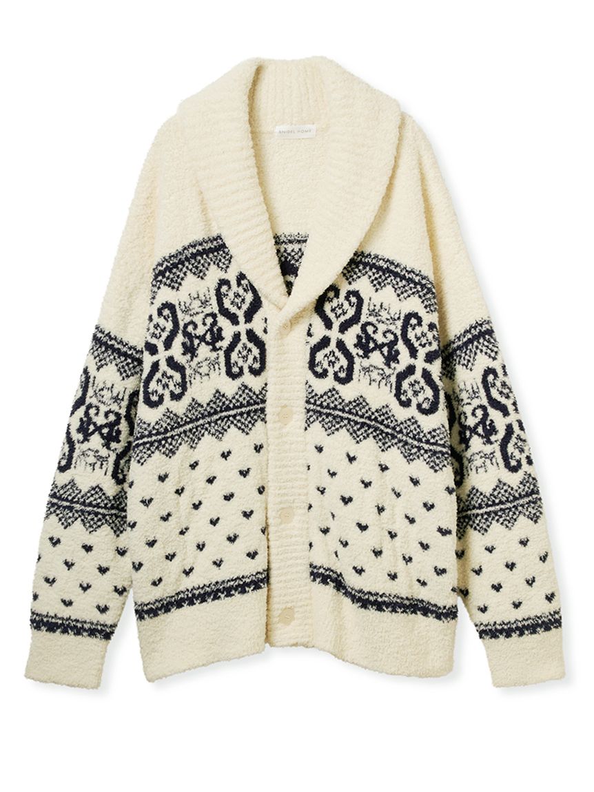 ユニセックス】ノルディックショールカーディガン(トップス