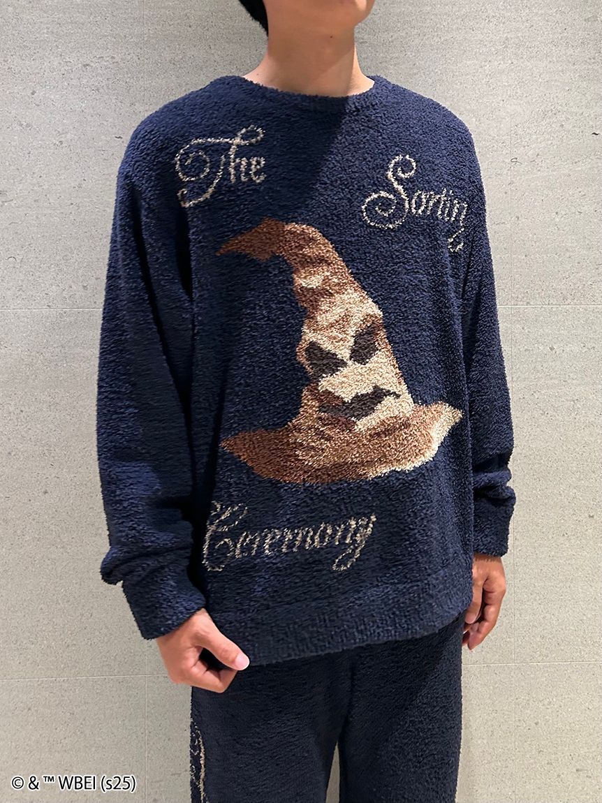 メンズ】【ハリー・ポッター】モチーフニットプルオーバー(トップス