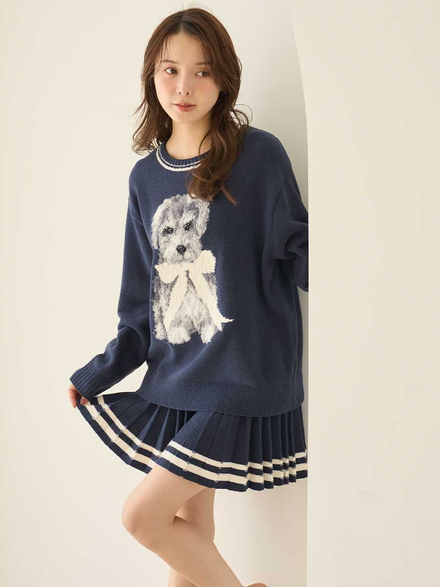 SNIDEL HOME × 新木優子】ニットプルオーバー(ニットプルオーバー