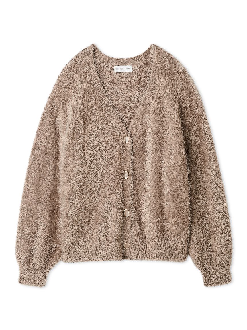 シャギーニットカーディガン(カーデ＆ガウン)｜スナイデルホーム