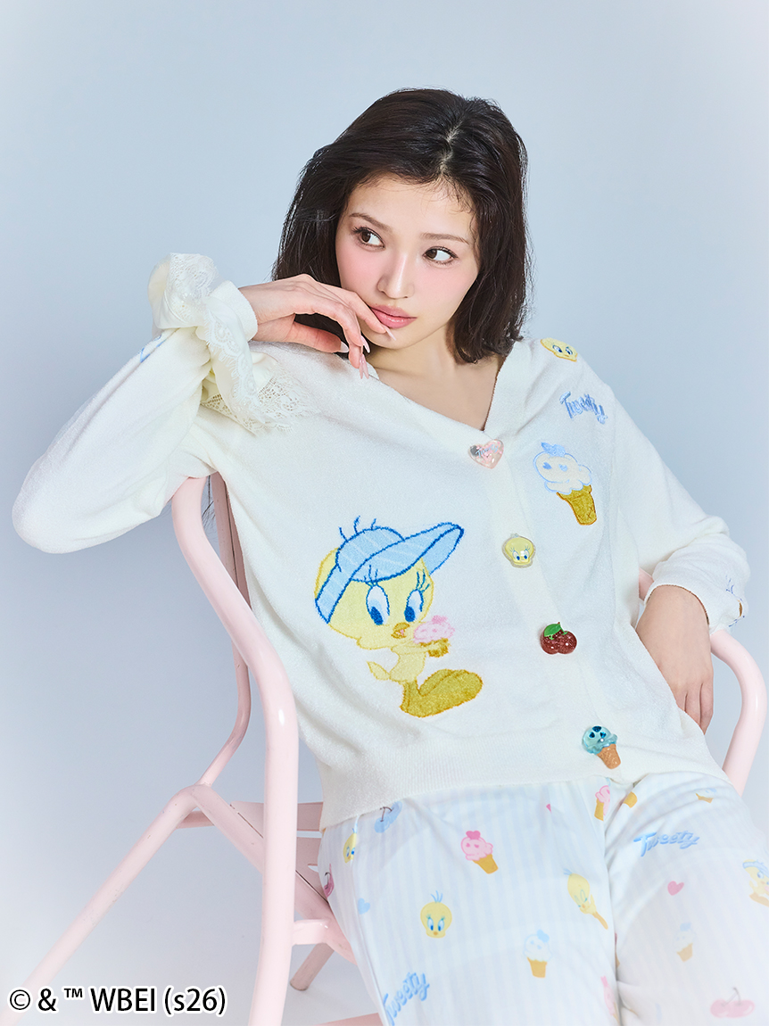 Tweety】モチーフニットカーディガン(カーデ＆ガウン)｜スナイデル