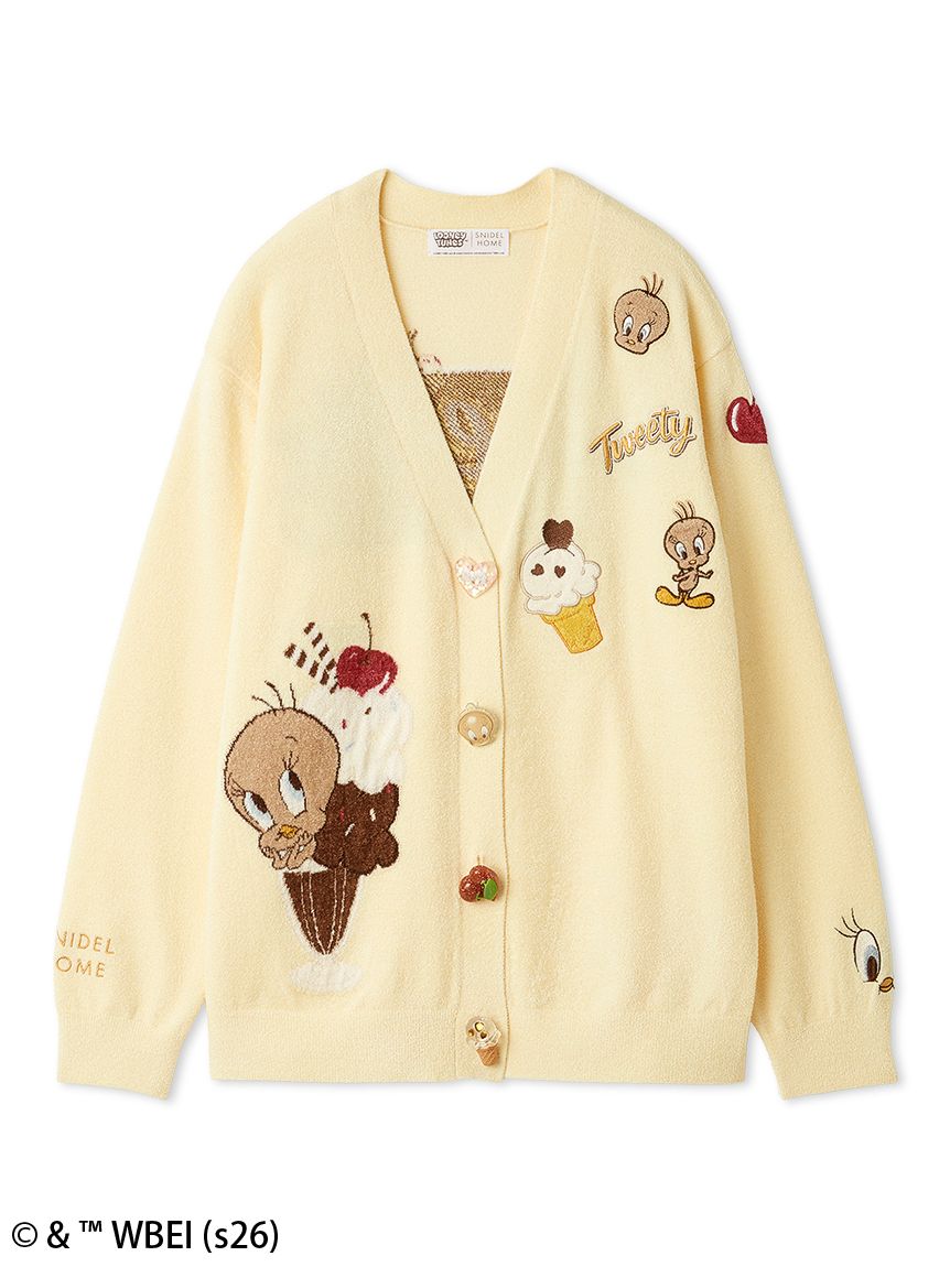 Tweety】モチーフニットカーディガン(カーデ＆ガウン)｜スナイデル