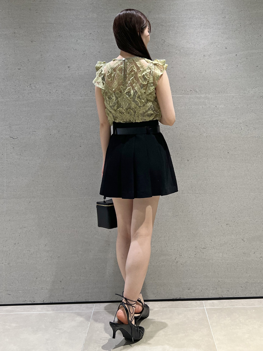 レースフリルプルオーバー(Tシャツ・カットソー)｜トップス