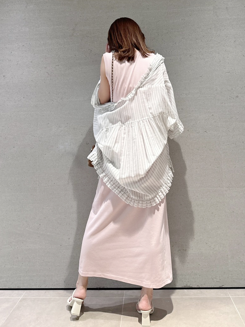 国内発送★Sabo Skirtシルキーザミアスリット入りワンピース AN8325EW02386_2_l.jpg