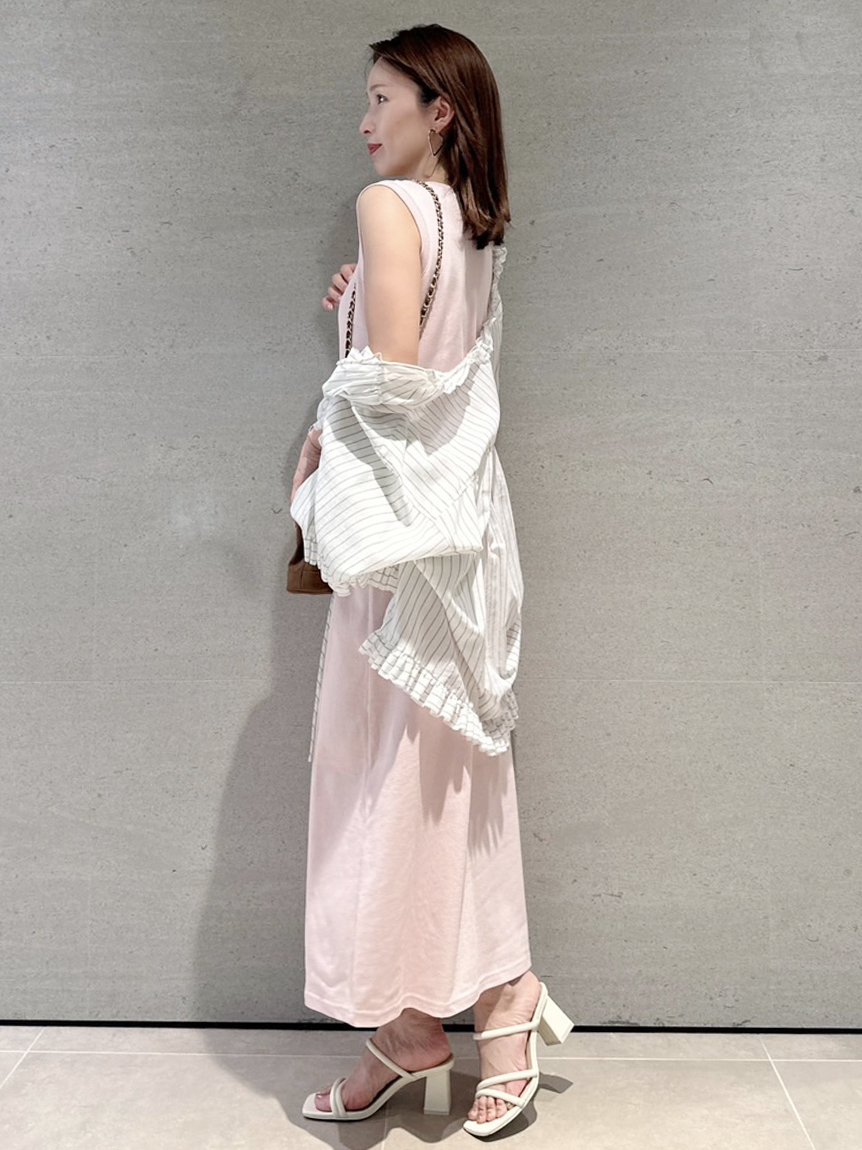 ‼️最終価格‼️ 極美品snidel ワンポイントカットワンピース ワンポイントカットワンピース(マキシ・ロングワンピース