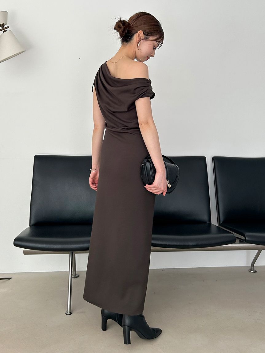 SNIDEL ドレープカットワンピース SNIDEL｜ドレープカットワンピース | Rakuten Fashion(楽天