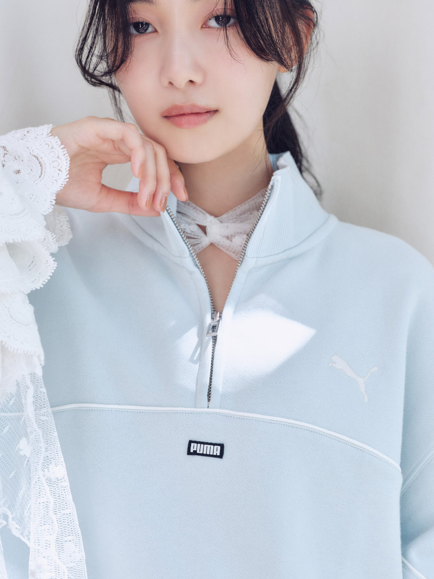 SNIDEL×PUMA】スエットワンピース(ミニワンピース)｜ワンピース