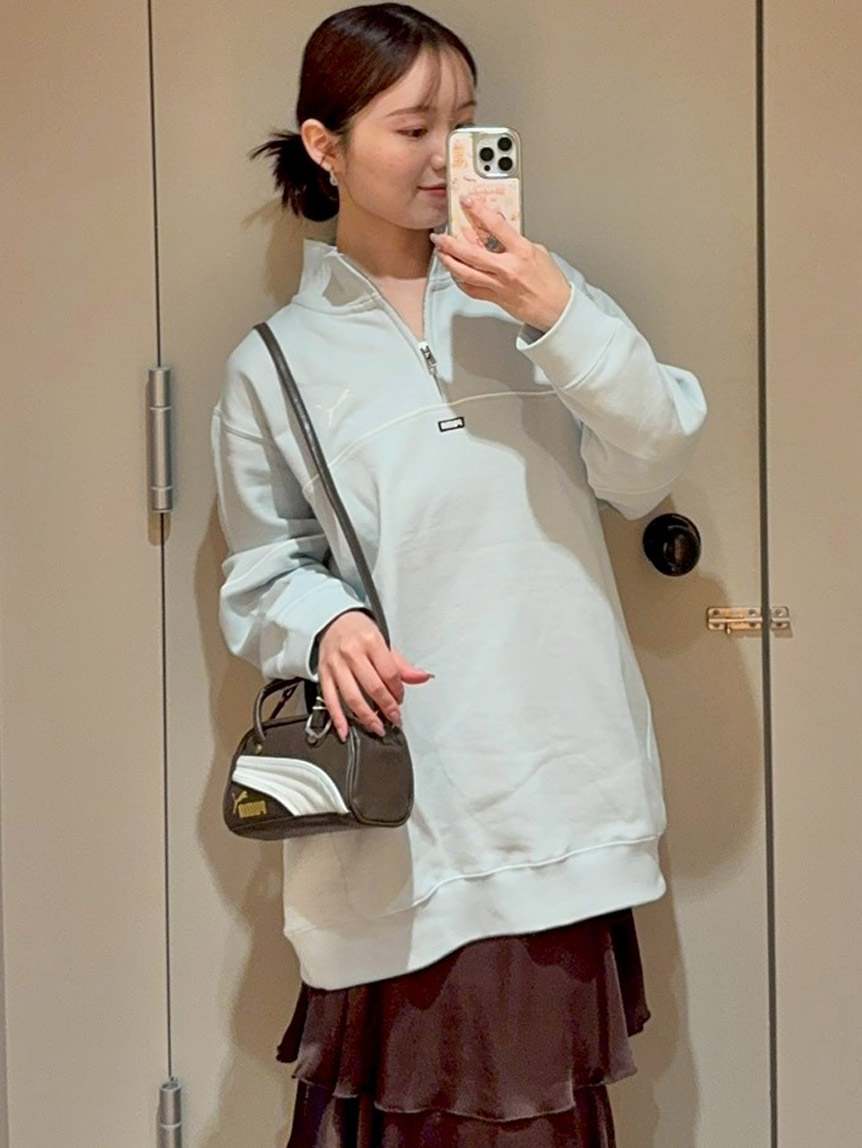 SNIDEL×PUMA】スエットワンピース(ミニワンピース)｜ワンピース