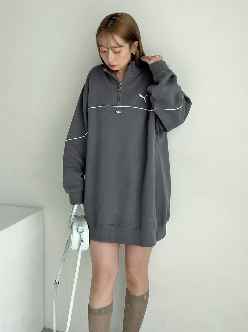 SNIDEL×PUMA】スエットワンピース(ミニワンピース)｜ワンピース