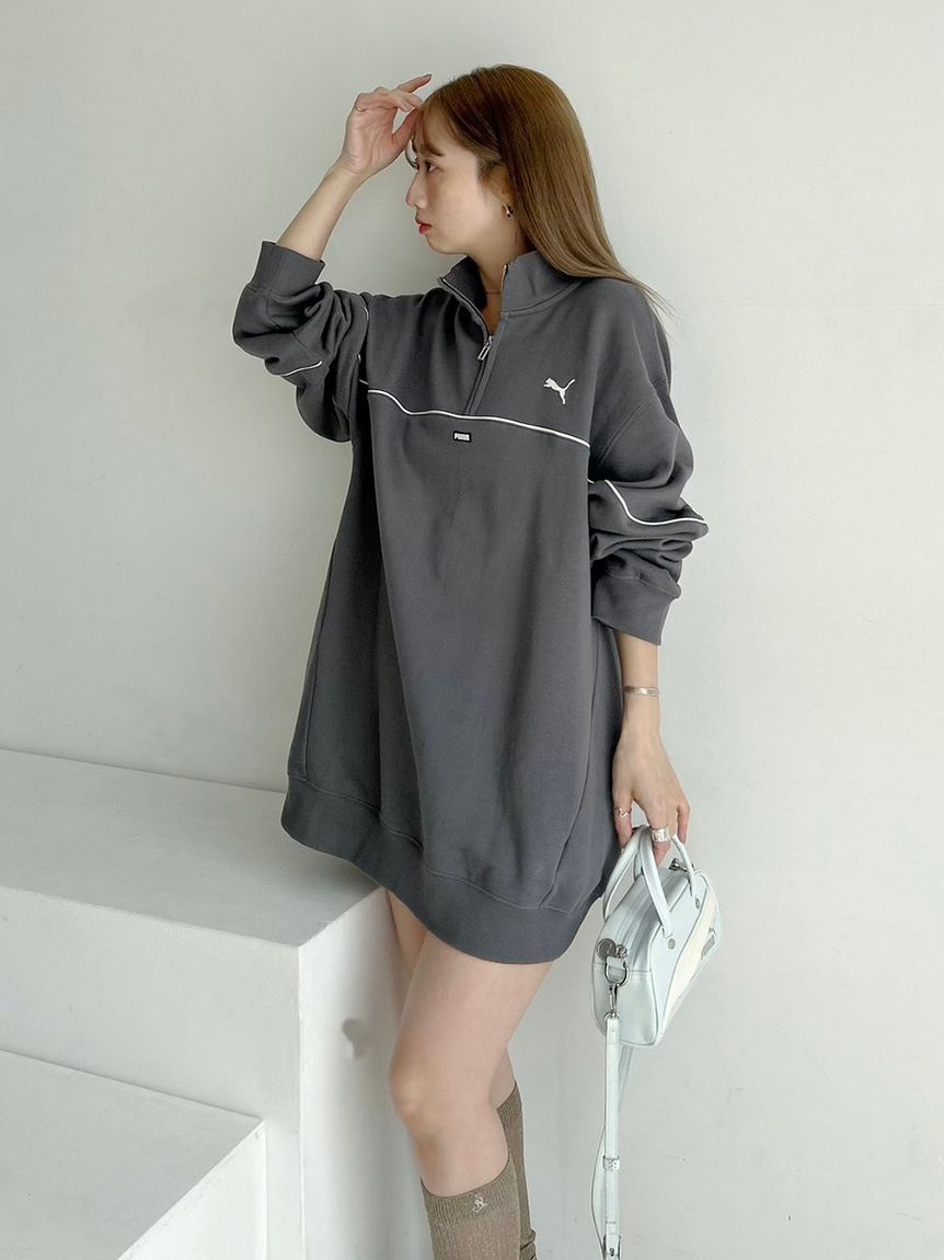 SNIDEL×PUMA】スエットワンピース(ミニワンピース)｜ワンピース